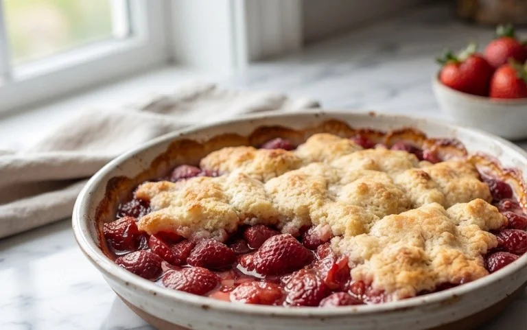 Strawberry Cobbler