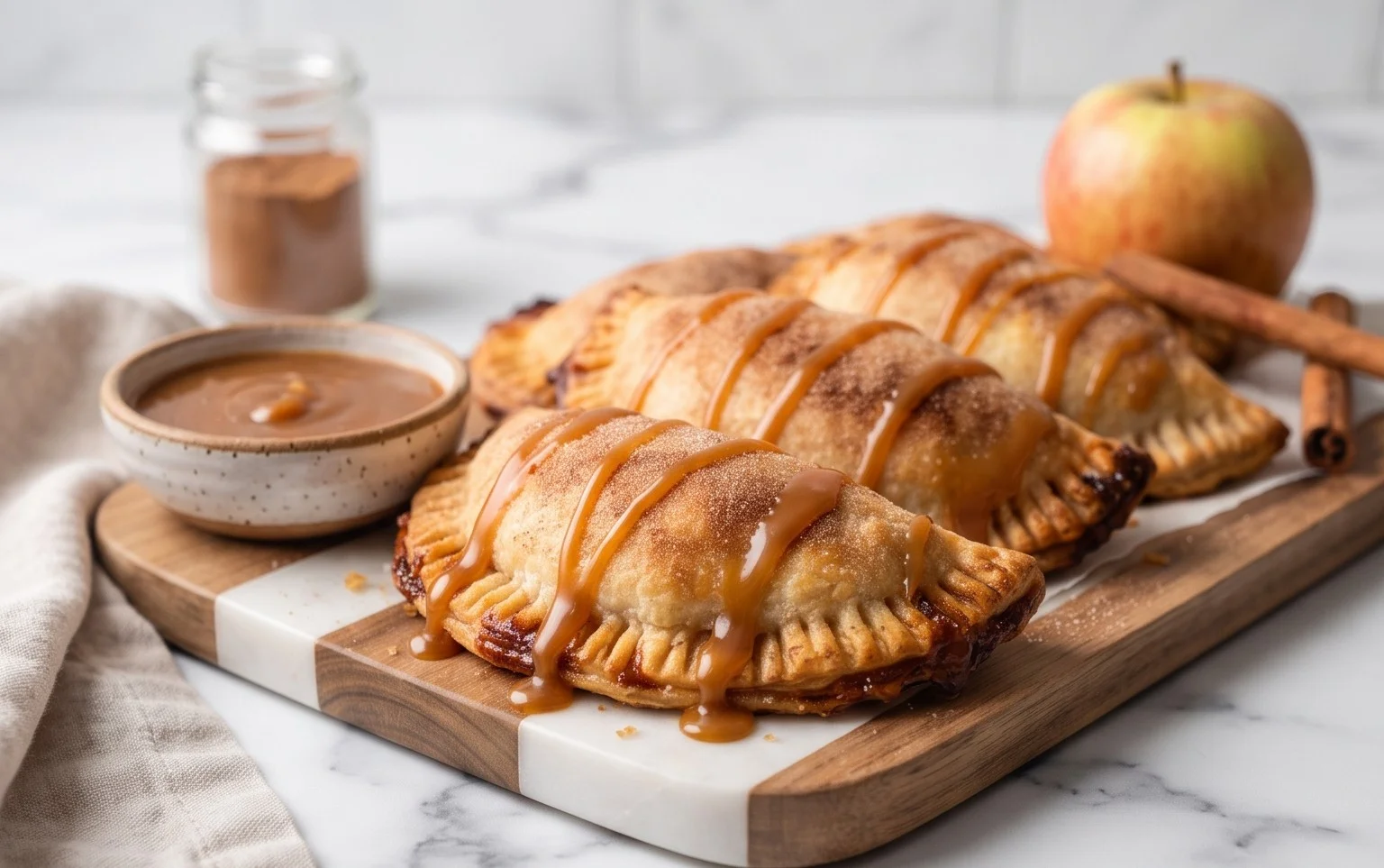 Caramel Apple Empanadas
