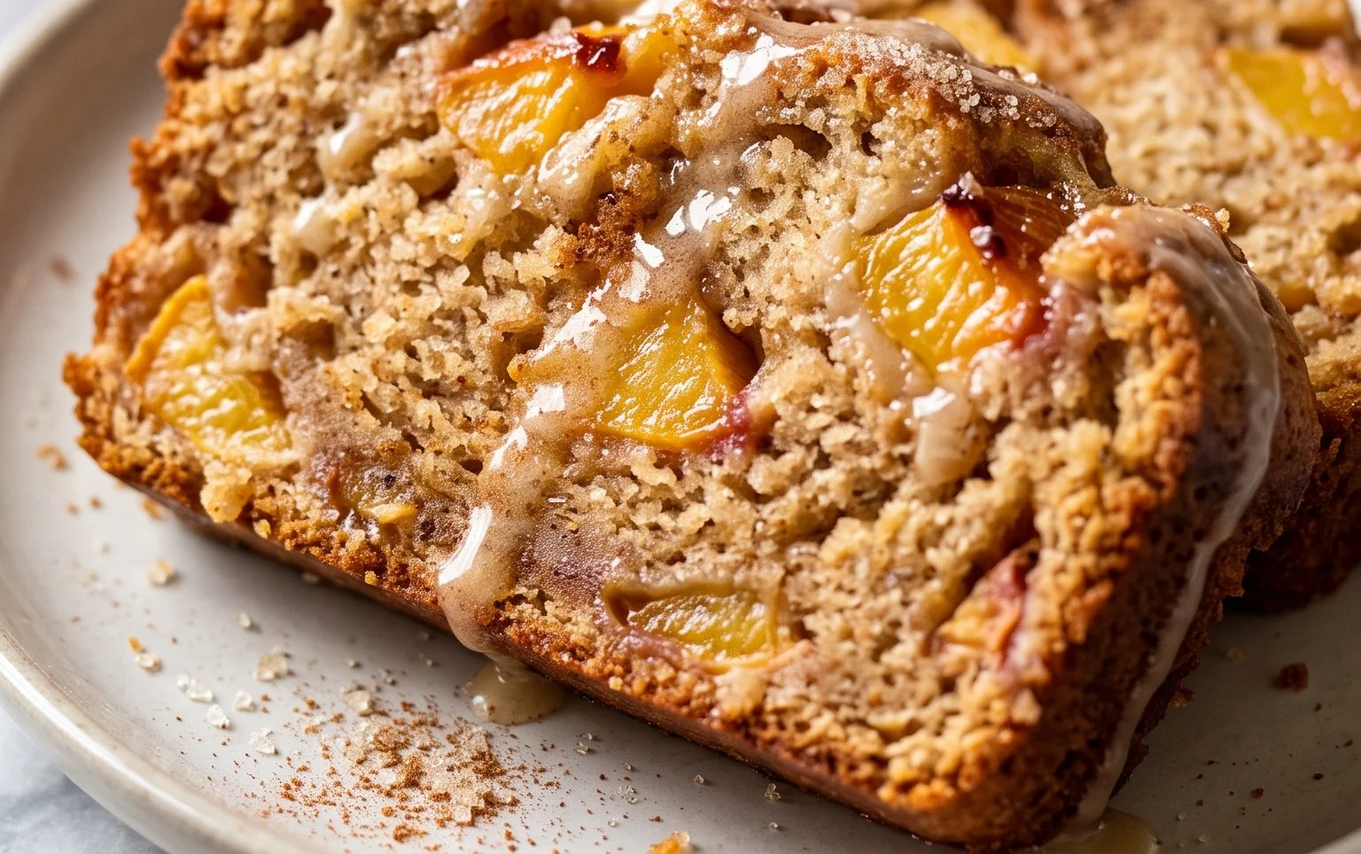 Spiced Peach Bread
