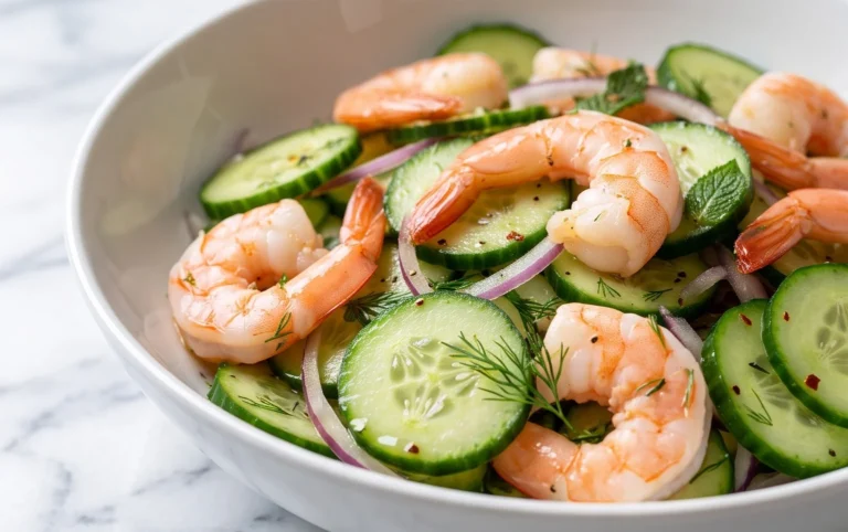 Cucumber Shrimp Salad