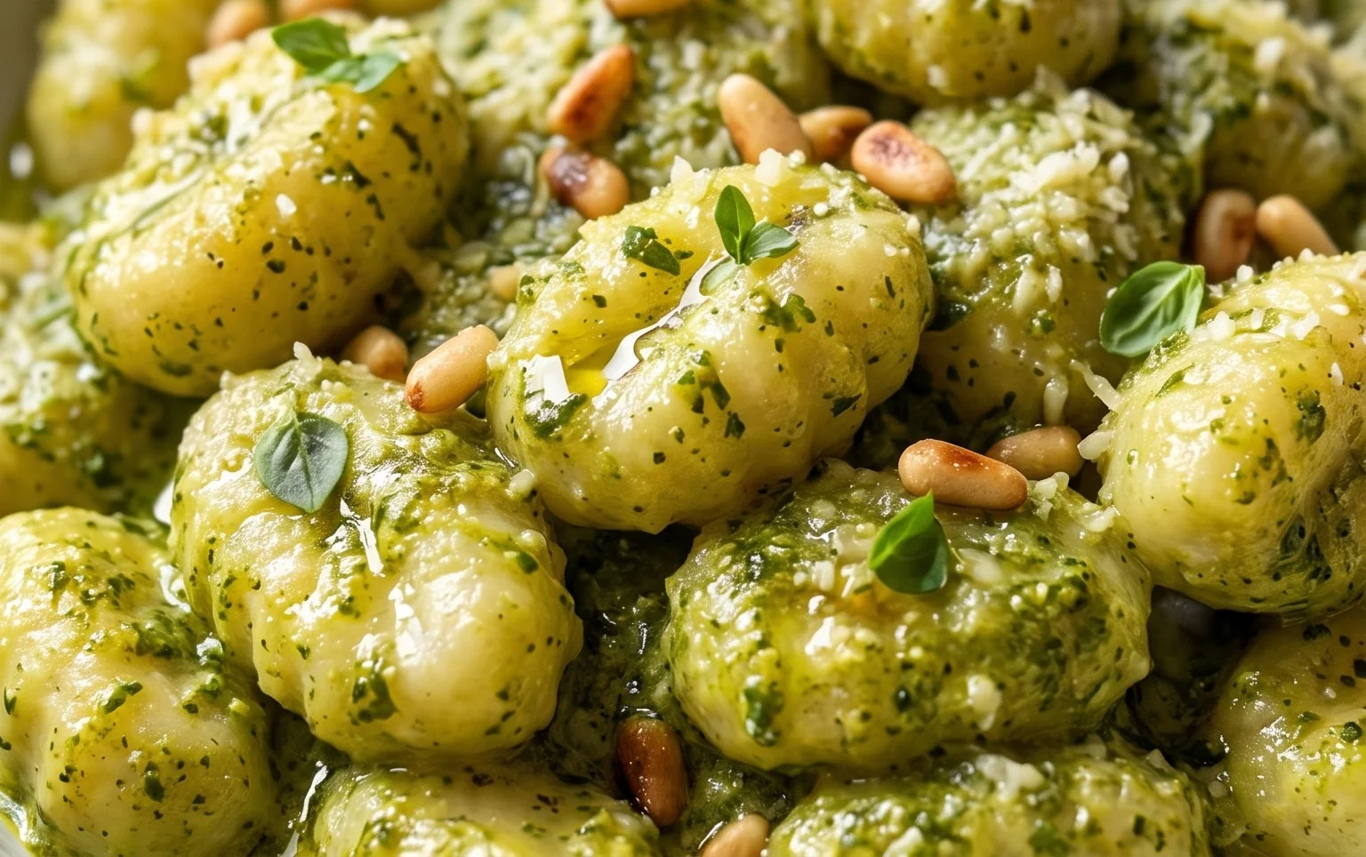 Creamy Pesto Gnocchi
