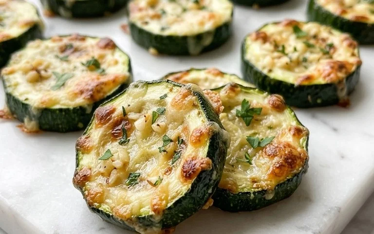 Zucchini Garlic Bites
