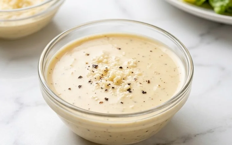 Caesar Salad Dressing (Classic, Creamy & 5 Minutes) 🥗