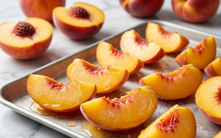 Freezing Peaches, How to Easily Freeze Peaches