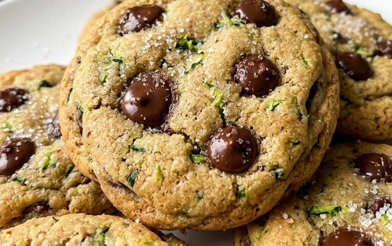 Zucchini Chocolate Chip Cookies