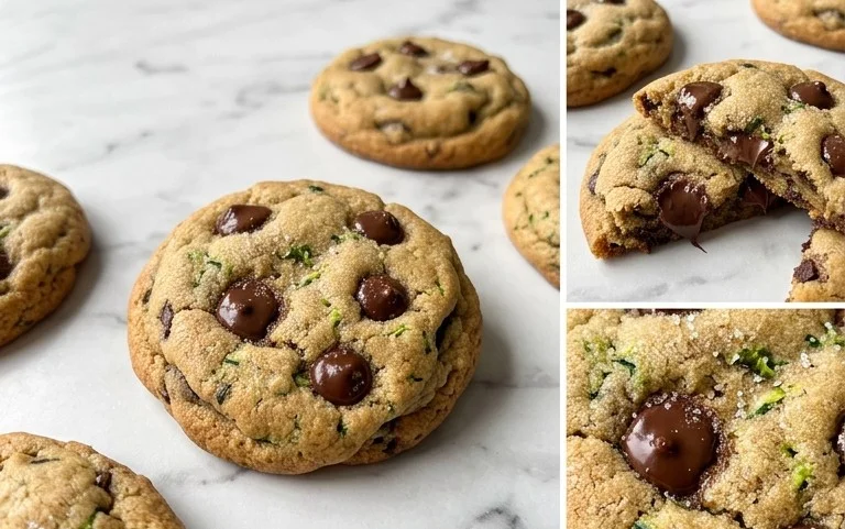 Zucchini Chocolate Chip Cookies