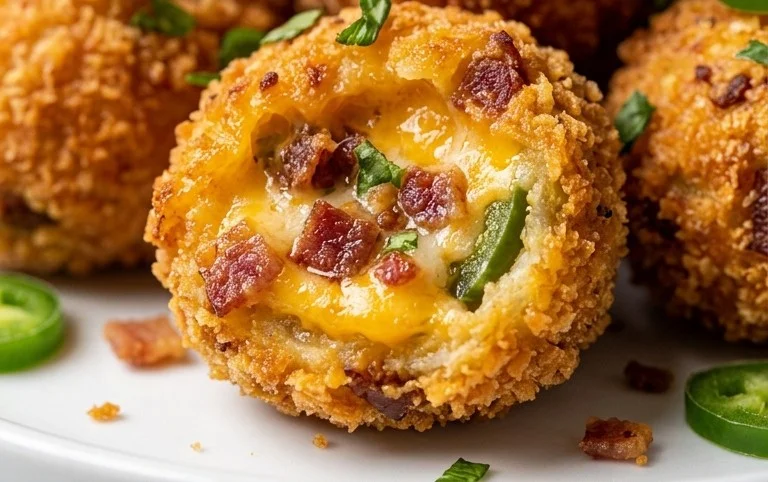 Beef Bacon Jalapeño Popper Cheese Balls