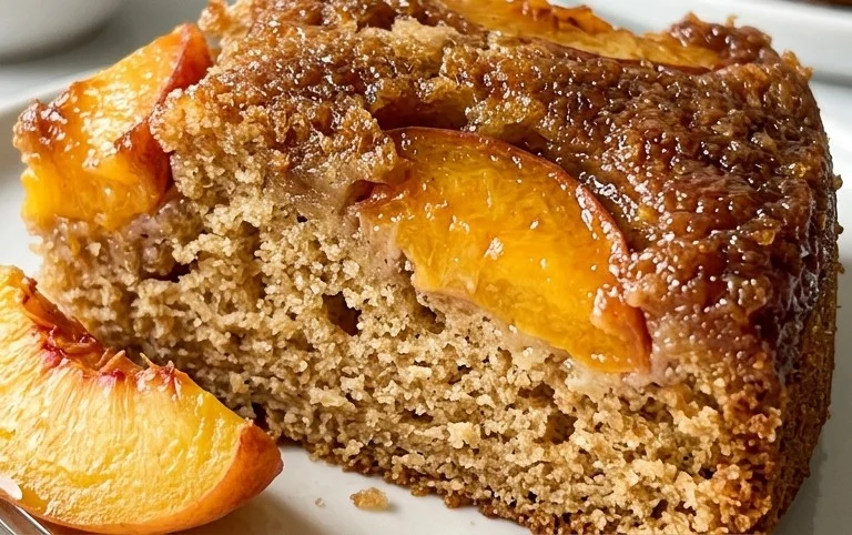 Brown Sugar Peach Cake