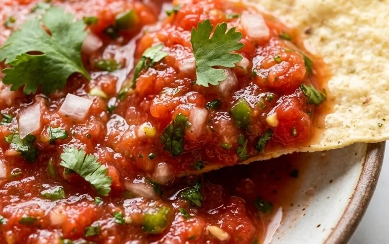 Blender Salsa (Restaurant Style Salsa)