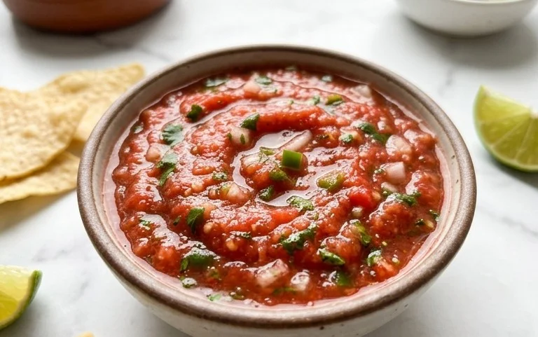 Blender Salsa (Restaurant Style Salsa)
