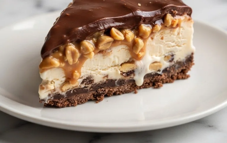 Buster Bar Ice Cream Cake