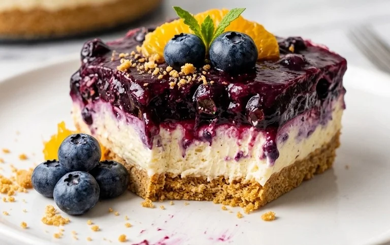No-Bake Blueberry Yum Yum