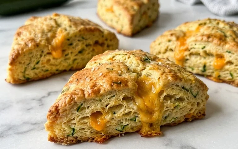 Zucchini Cheddar Scones