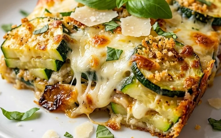 Cheesy Baked Zucchini Casserole