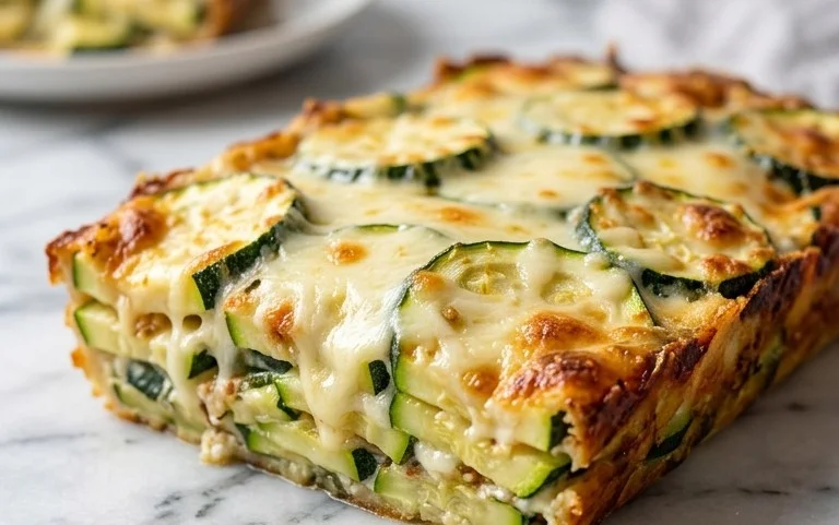 Cheesy Baked Zucchini Casserole