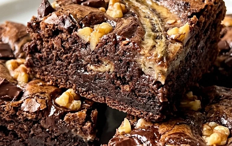 Banana Bread Brownies