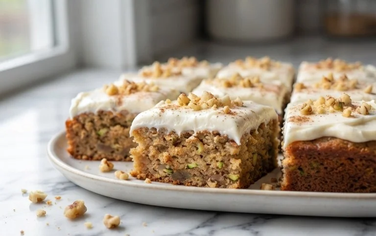 The Best Zucchini Bars