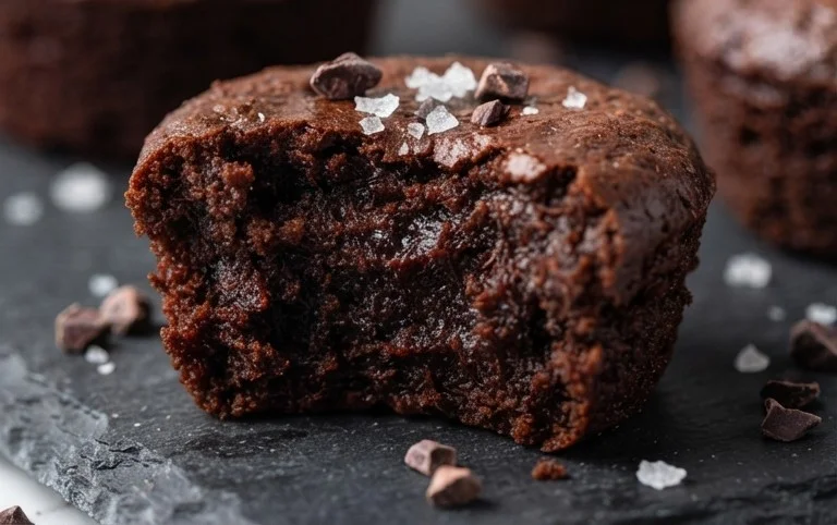 Chocolate Black Bean Brownie Bites